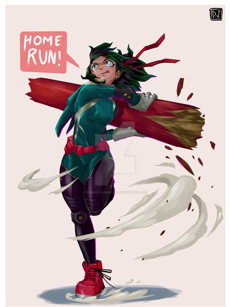 Deku Girl By Dominic Barrios On Deviantart