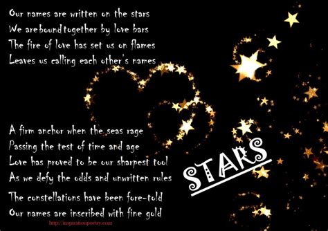 Stars Love Poem Inspiration Poetry