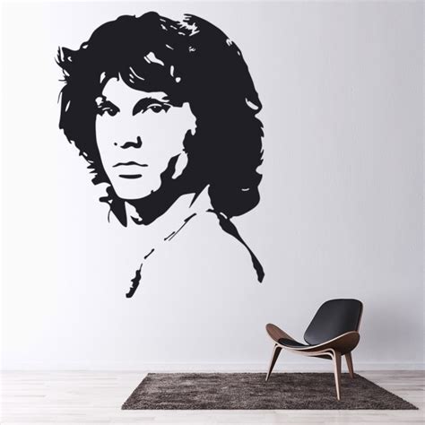 Jim Morrison The Doors Singer Wall Sticker