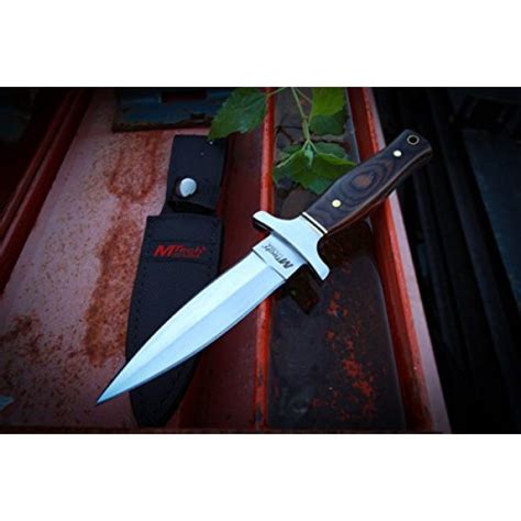 Mtech Usa Mt 20 03 Fixed Blade Knife Titanium Double Edge Blade