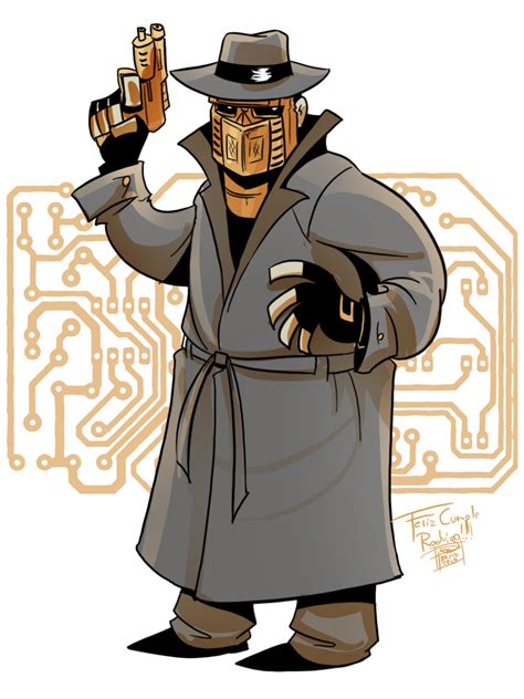 Robot Detective By Optimuspraino On Deviantart