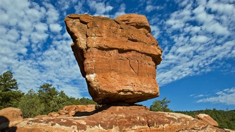 See Balanced Rock At Garden Of The Gods Colorado Springs See At