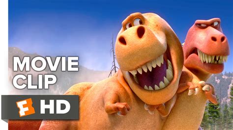 The Good Dinosaur Movie Clip T Rexes 2015 Pixar Movie Hd Youtube