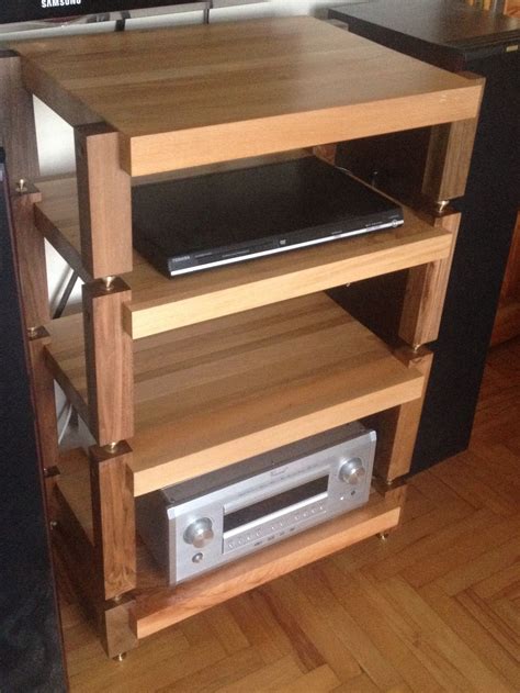 hi fi rack wooden stands hifi furniture turntable stand diy vintage stereo cabinet