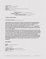 How To Write A Debt Settlement Offer Letter Pictures