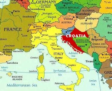 Focus on politics, military news and security alerts. Where is Croatia ~ World Of Map