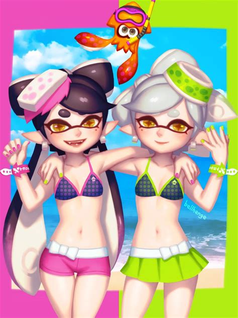 Summer Squid Sisters By Bellhenge Squid Sisters Know Your Meme