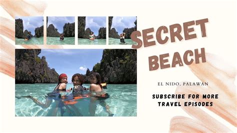 Secret Beach El Nido Palawan Youtube
