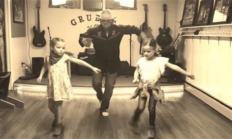 daddy and twin daughters strut their stuff in newest internet dance challenge