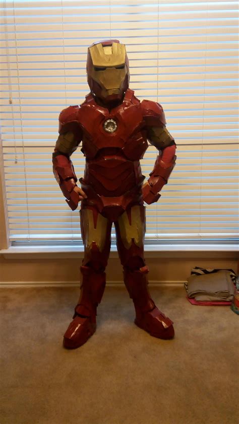 Iron Man From Eva Foam This Was My First Eva Foam Costume And I