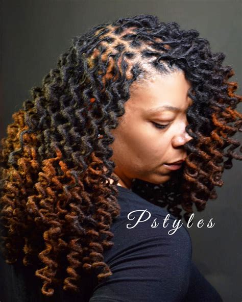 “retwist And Curls By Pstyles Dreadlock Styles Dreads Styles Loc