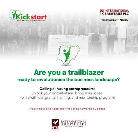 international breweries 2023 kickstart program for entrepreneurs myschoolgist