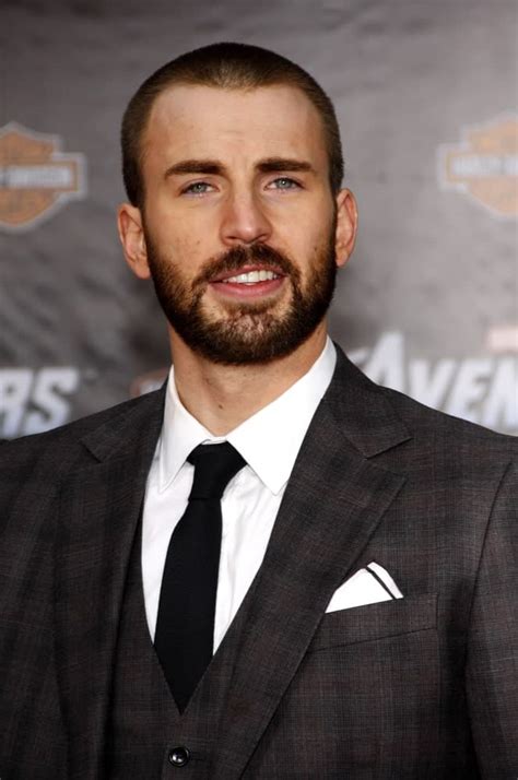 Like my every crush so far has turned out either gay/bi, except chris e. Chris Evans' Hairstyles Over the Years