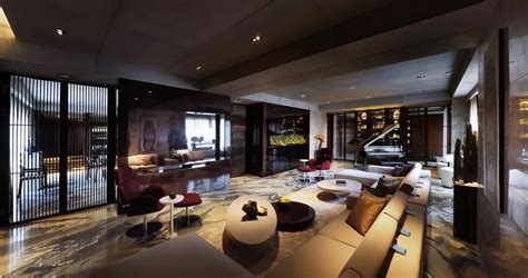 Modern Chinoiserie Interior In Shanghai E Architect