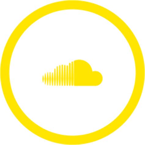 Download High Quality Soundcloud Logo Png Yellow Transparent Png Images