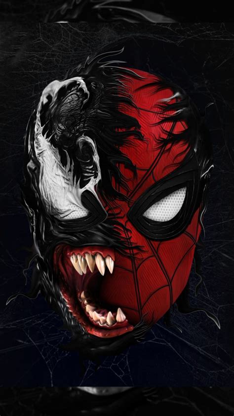 Spidey Venom Iphone Wallpaper Iphone Wallpapers Iphone Wallpapers