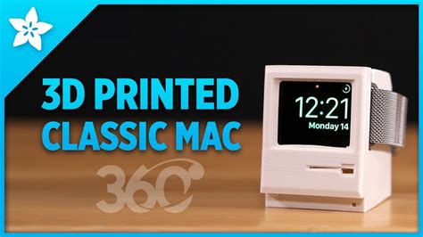 Classic Mac Apple Watch Dock 360 Vr 3dprinting Youtube