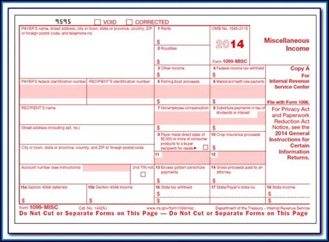 Free Online 1099 Misc Form Form Resume Examples A6ynnpoybg
