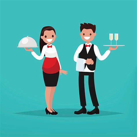 Wait Staff Illustrations Royalty Free Vector Graphics And Clip Art Istock