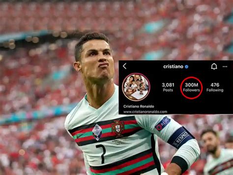 ronaldo becomes first person to reach 300 million followers on instagram olomoinfo