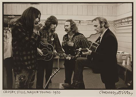 Item Detail Crosby Stills Nash And Young Photograph Signed By