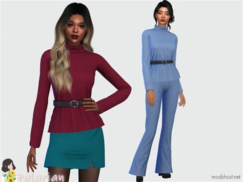 Kiara Set Sims 4 Clothes Mod Modshost