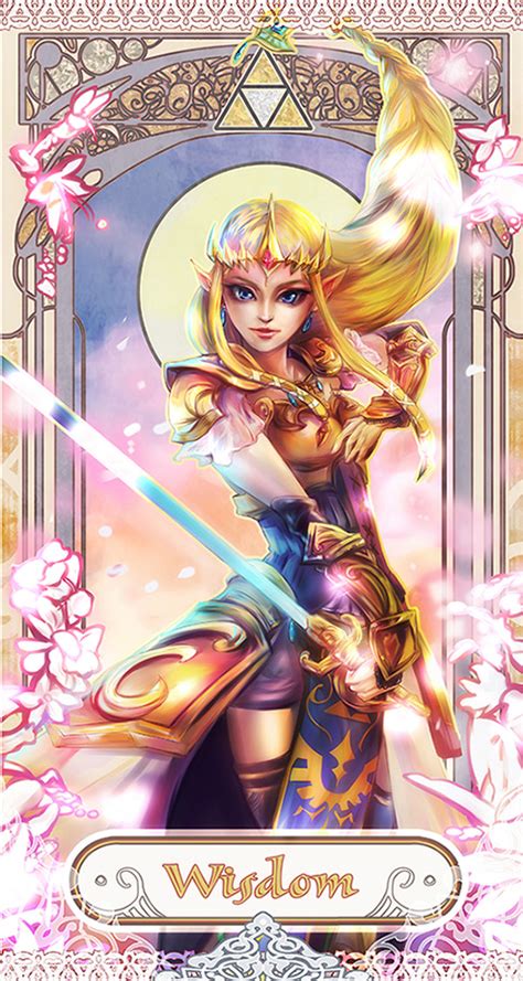 Princess Zelda The Legend Of Zelda Artwork By Miyukiko Legend Of