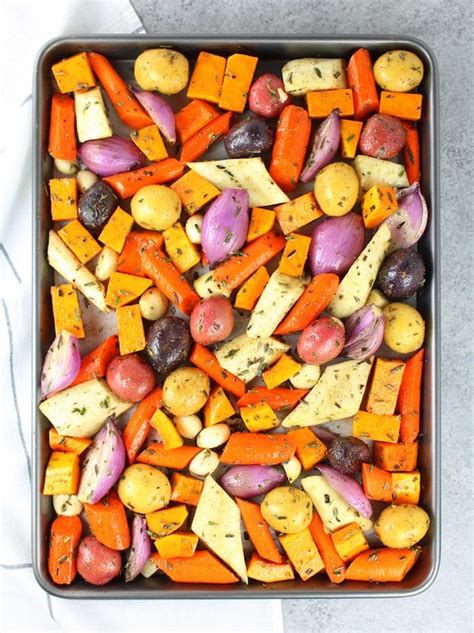 Easy Roasted Fall Vegetables With Rosemary Trend Repository