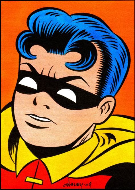 Robin By Patrick Owsley 1950 Cartoon Art Art Batman Poster