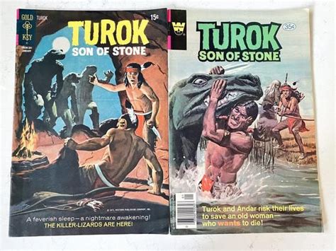 1972 1979 Turok Son Of Stone Comics 76 And 119 In Very Etsy