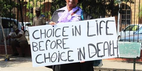 watch anti euthanasia protesters picket with placards outside supreme court of appeal ofm