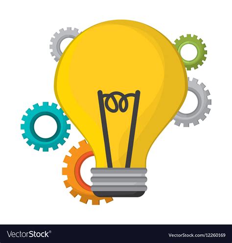 Bulb Idea Creative Innovation Royalty Free Vector Image