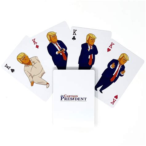 Showtime Our Cartoon President Playing Cards Beesactive Australia