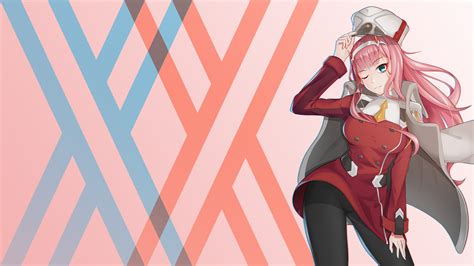 Wallpaper Darling In The Franxx Zero Two Darling In The Franxx