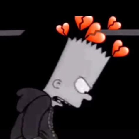 1080x1080 Sad Heart Bart Download Sad Crying Bart Wallpaper Hd By