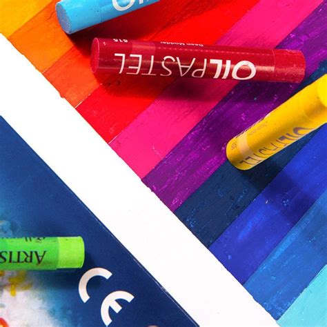 50 Colors Oil Pastel For Artist Student Graffiti Soft Supplies Set
