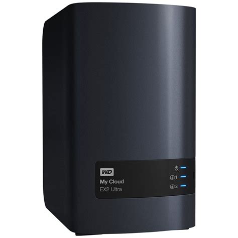 Wd My Cloud Ex2 Ultra 2 Bay Nas Device Wdbvbz0000nch Ple Computers