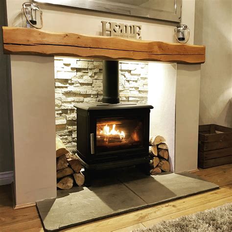11 Fireplace Ideas Using An Oak Beam Mantel Celtic Timber