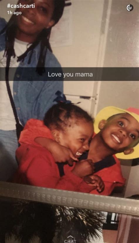 Cashcarti Throwback Of Little Carti And His Mom Rplayboicarti