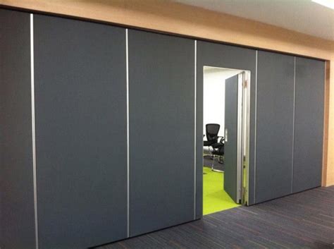 Fireproof Movable Sound Proofing Conference Room Dividers Melamine Board