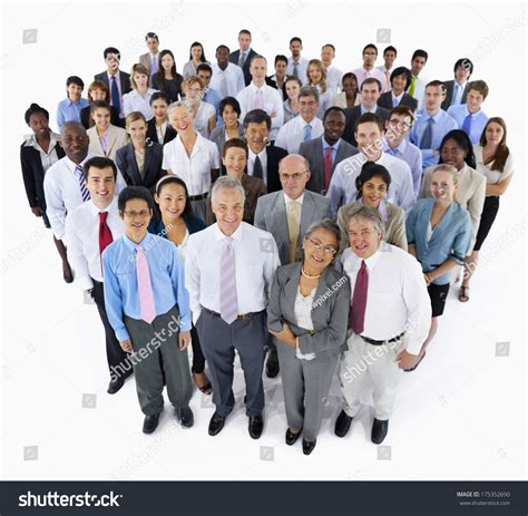 Large Group Of Business People Stock Photo 175352690 Shutterstock