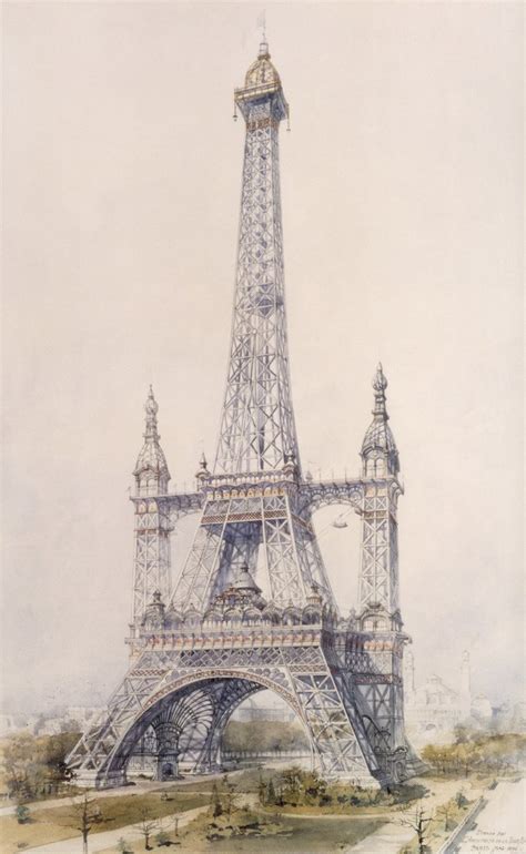 Eiffel Tower Paris France Design Never Was