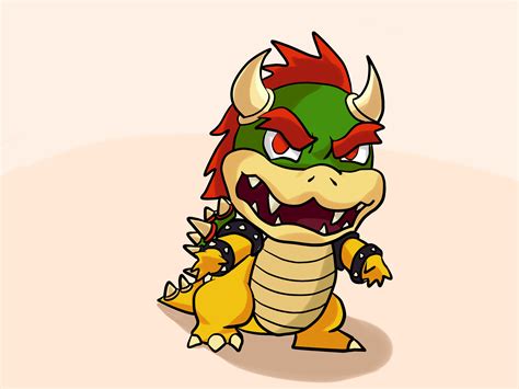 How To Draw Bowser Easy Images And Photos Finder