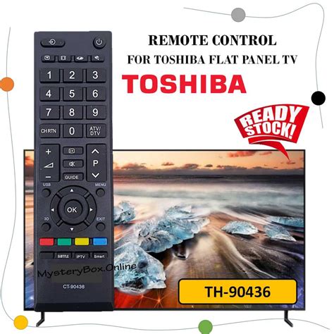 Toshiba Replacement Toshiba Flat Panel Led Lcd Tv Remote Control