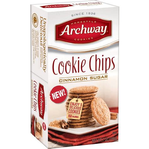 Archway Cinnamon Sugar Cookie Chips 7 Oz