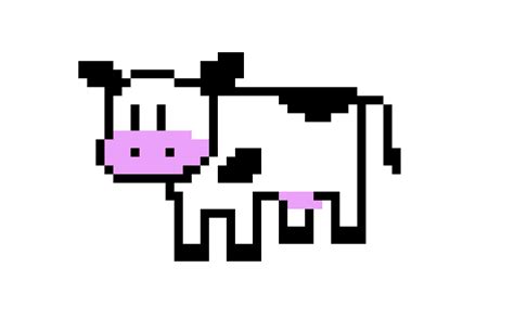 Cow Pixel Art Maker