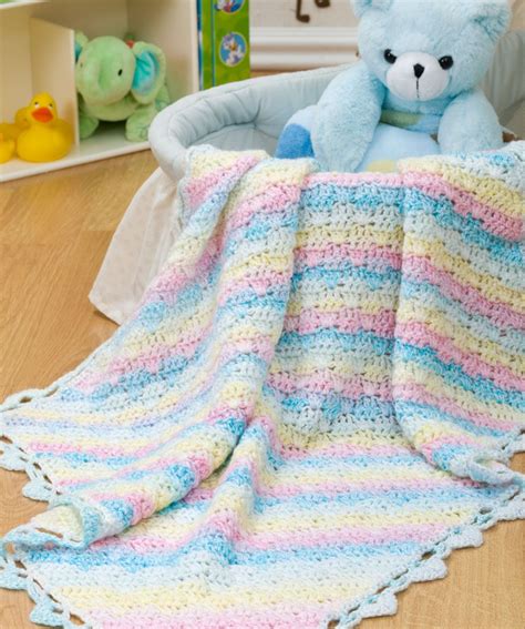 Perfect For Swaddling Crochet Baby Patterns Baby Blanket Crochet