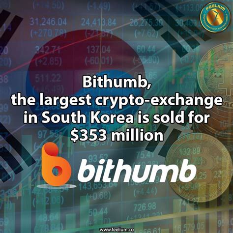 Bithumb The Korean Crypto Exchange Sold Majority Of Its Stakes To