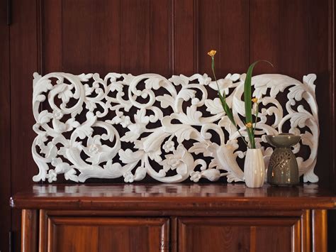 Maybe you would like to learn more about one of these? Buy Tropical Floral Curving Wooden Carving Wall Hanging Online