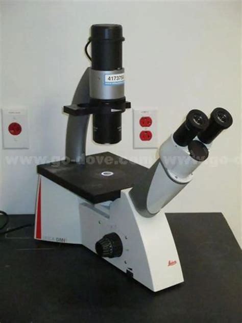 Leica Dmi1 Inverted Microscope Go Dove